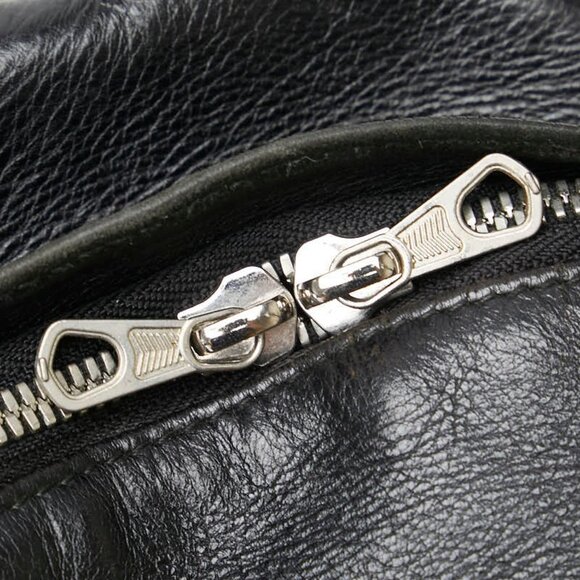 BALENCIAGA Black Leather Backpack - Picture 6 of 11